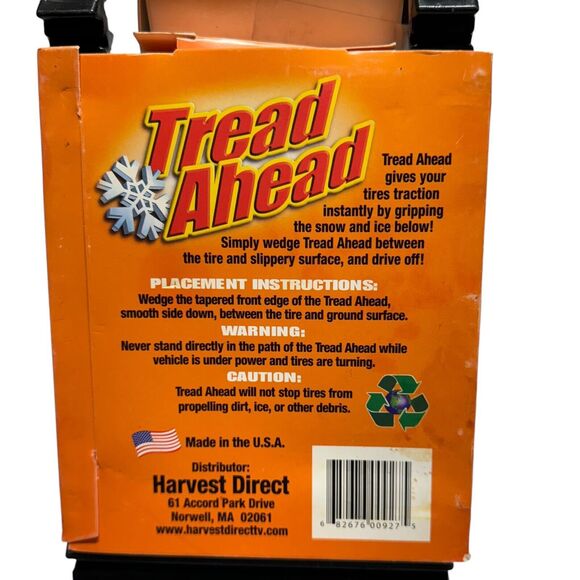 New Tread Ahead-Never Get Stuck Again-Made In The USA Also An Ice Scraper! - Picture 6 of 8